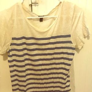 Striped JCrew t shirt